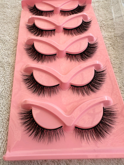 BM05: Fluffy Full Strip False Lashes 5 Pairs