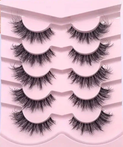 BM03: Volumized Full Strip False Lashes 5 Pairs