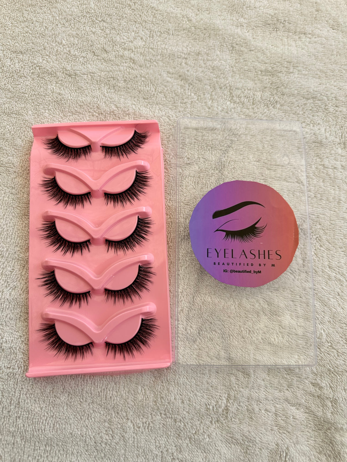 BM05: Fluffy Full Strip False Lashes 5 Pairs
