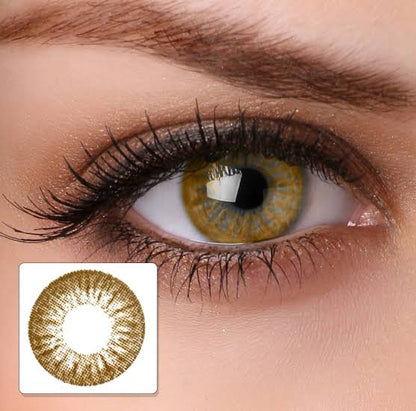 EM04: Shades of Hazel Lux coloured lens