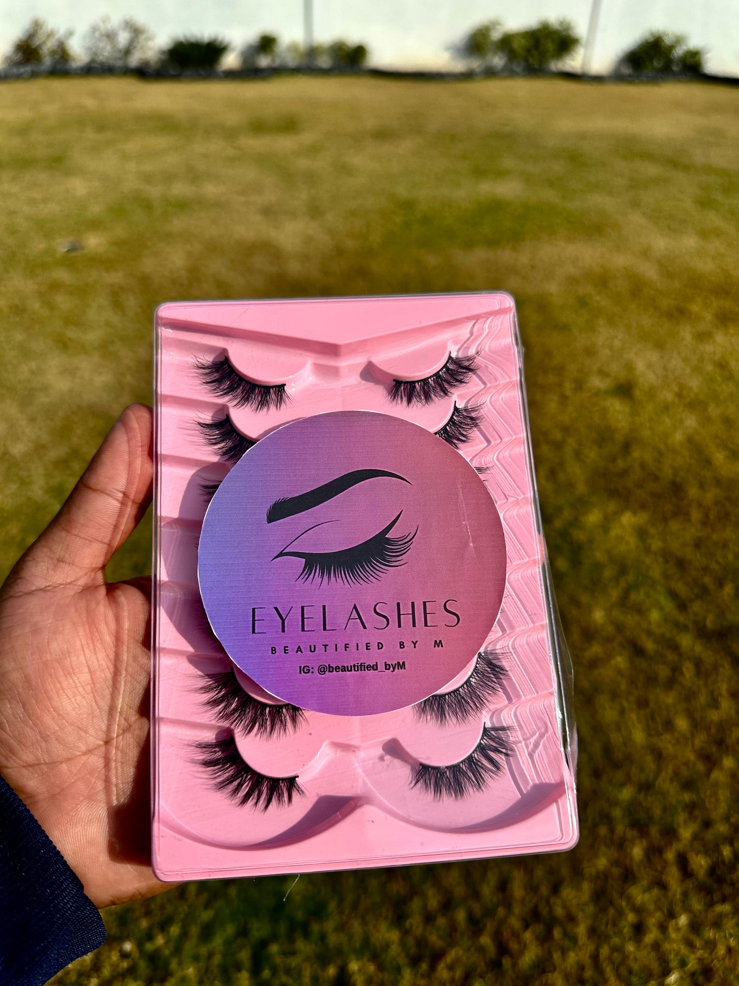 BM01: Premium Natural Half Cat Eye Lashes 7 Pairs