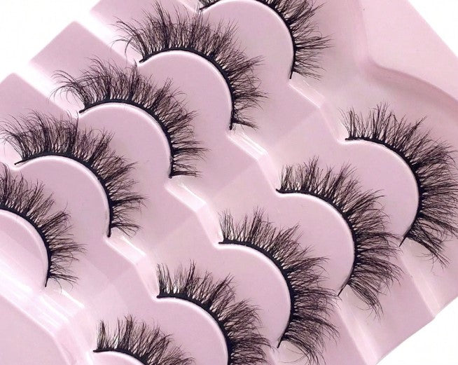 BM03: Volumized Full Strip False Lashes 5 Pairs
